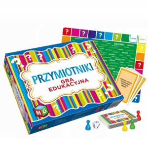 Przymiotniki gra edukacyjna nauka spostrzegawczość