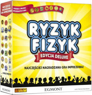 Gra imprezowa quizowa Ryzyk fizyk Egmont DE LUXE