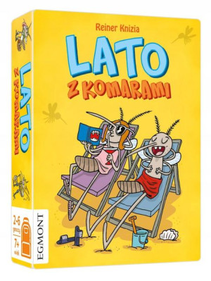 Gra karciana do plecaka Lato z komarami Egmont