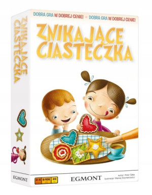 Gra pamięciowa memo Znikające ciasteczka Egmont