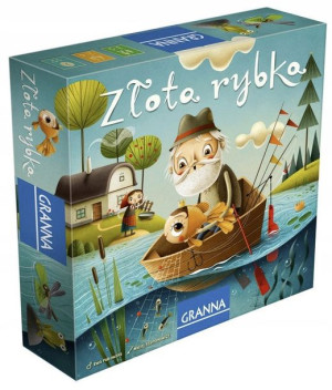 Gra rodzinna ekologia ZŁOTA RYBKA GRANNA 3-7 lata