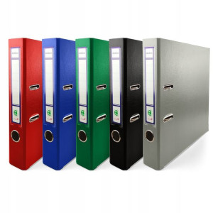 Segregator PP EKOBOX 50mm kolory podstawowe 5szt.