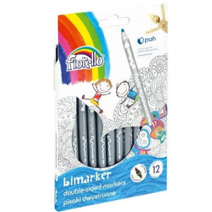Pisaki BIMARKER dwustronne Fiorello flamastry