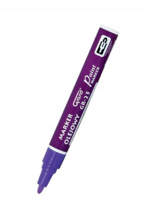 Marker olejowy oleny fioletowy GRAND GR-25