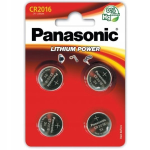 Baterie PANASONIC CR2016 L 4 szt. 3V