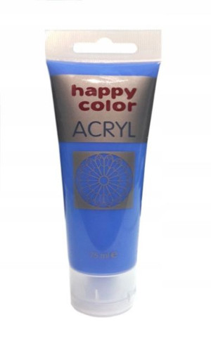 Farba akrylowa 75ml kobaltowa Happy Color