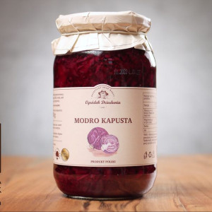 Kapusta czerwona 900ml Ogródek Dziadunia