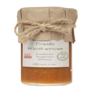 Powidła z brzoskwini bez cukru 220g Homemade by Janka