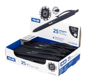 Długopis Milan P1 Rubber Touch czarny