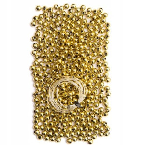 Koraliki 5mm 40g złote