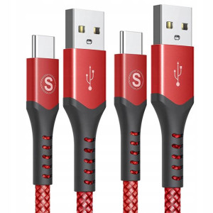 Kabel SWEGUARD USB - USB C 2m 3.1A Fast Charger