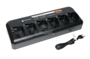 Ładowarka PMLN6598 6- pozycyjna Motorola DP1400