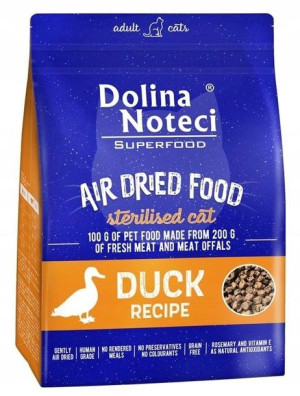 DOLINA NOTECI karma dla kota Sterilised Duck 1kg