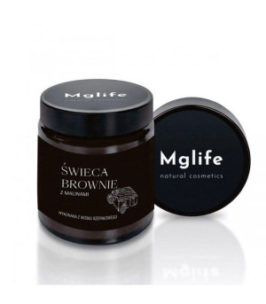 Mglife Świeca Brownie z malinami 120 ml
