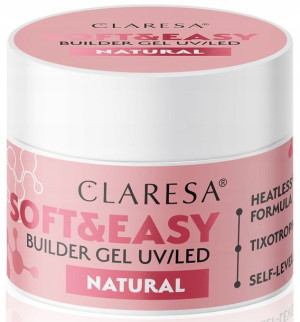 Claresa żel budujący gel do paznokci NATURAL 45g