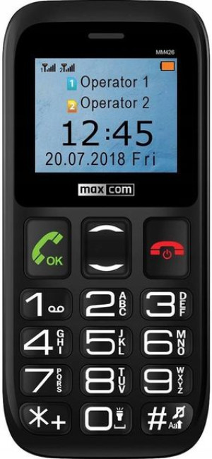 Telefon Maxcom Classic LATARKA RADIO FM ŁADOWARKA