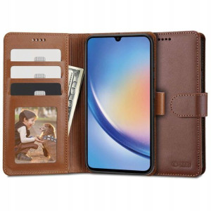 Etui Skórzane z Klapką do SAMSUNG GALAXY A34 5G