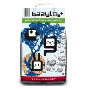 Bazyl Ag+ pellet drewniany 7l