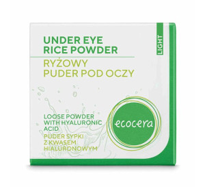ECOCERA puder pod oczy ryżowy 4g #Light