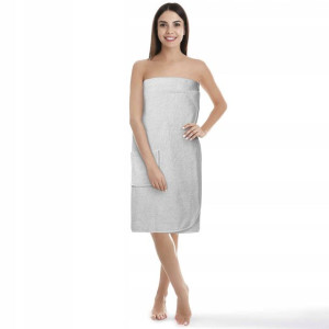 Ręcznik Do Sauny Damski Szary L/XL Kilt Pareo