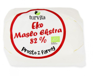 Masło Extra 82% Tłuszczu Bio 200 G - Turvita