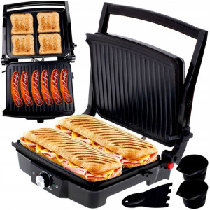 Grill Elektryczny Rozkładany Xxl Opiekacz 2500w