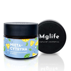 Mglife Mięta – cytryna Naturalny dezodorant w kremie 50 ml