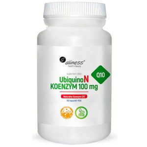 Aliness Koenzym Q10 Ubiquinon 100mg 100 Kapsułek Vege
