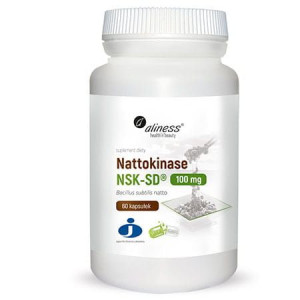 Aliness Nattokinase Nsk-sd 100mg 60 Kapsułek Vege