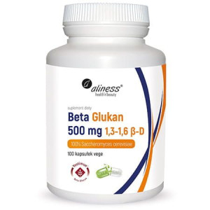 Aliness Beta Glukan Yestimun Wyciąg Z Drożdży Piwowarskich 500mg