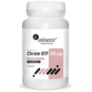 Aliness Chrom Gtf Activ Cr-complex 200mcg 100 Tabletek Vege