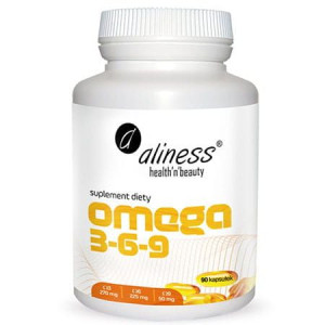 Aliness Omega 3-6-9 270/225/50 Mg 90 Kapsułek