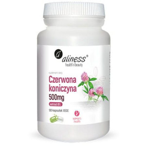 Aliness Czerwona Koniczyna 500mg 100 Kapsułek Vege