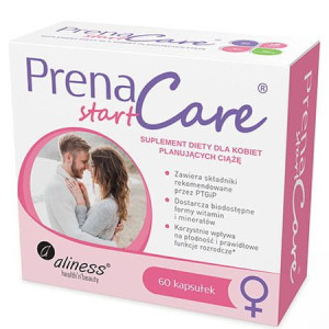 Aliness Prenacare Start Dla Kobiet 60 Kapsułek Vege