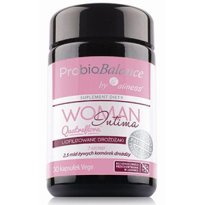 Aliness Probiobalance Probiotyk Woman Intima Quatreflora 2,5 Miliarda