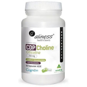 Aliness Cdp Choline Citicoline Nootropic 250mg 60 Kapsułek