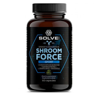 Solve Labs Shroom Force Energy & Endurance 30 Kapsułek