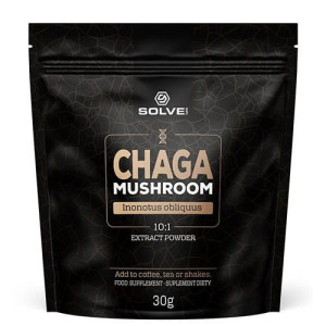 Solve Labs Chaga Ekstrakt 10:1 Proszek 30g