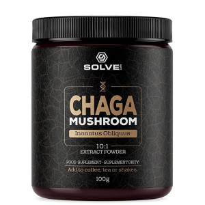 Solve Labs Chaga Ekstrakt 10:1 Proszek 100g