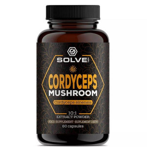 Solve Labs Cordyceps Ekstrakt 10:1 60 Kapsułek