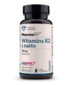 Pharmovit Witamina K2 Z Natto 150 Mcg 60 Kaps