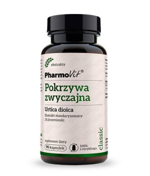 Pharmovit Pokrzywa Zwyczajna Stand. 1% 90 Kaps.