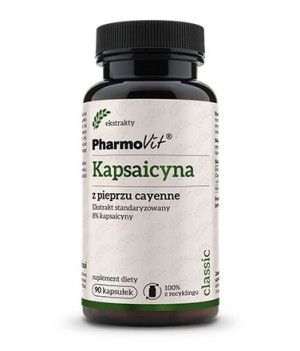 Pharmovit Kapsaicyna Ekstrakt Stand. 90 Kaps.