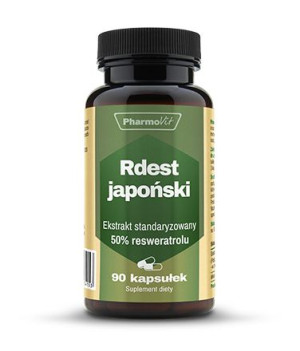Pharmovit Rdest Japoński - Resveratrol 90 Kaps
