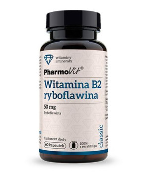 Pharmovit Witamina B2 Ryboflawina 60 Kaps