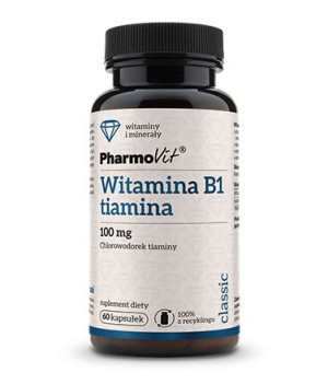 Pharmovit Witamina B1 Tiamina 100 Mg 60 Kaps