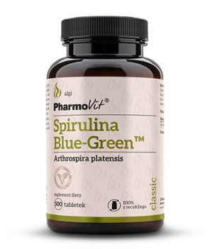 Pharmovit Spirulina Blue-green 500 Tab