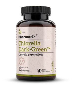 Pharmovit Chlorella Dark-green 500 Tab