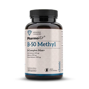 Pharmovit B-50 Methyl B-complex Max+ 120 Kaps