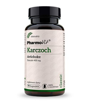 Pharmovit Karczoch Artichoke 4:1 400 Mg 90 Kaps